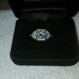 Sterling silver .925 White CZ Ring